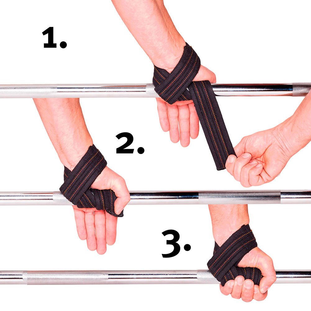 Zughilfen Klassik - Blau Stripes - Die genialen Grip Straps - MG Sports Company - Shop Deutschland Noodosz