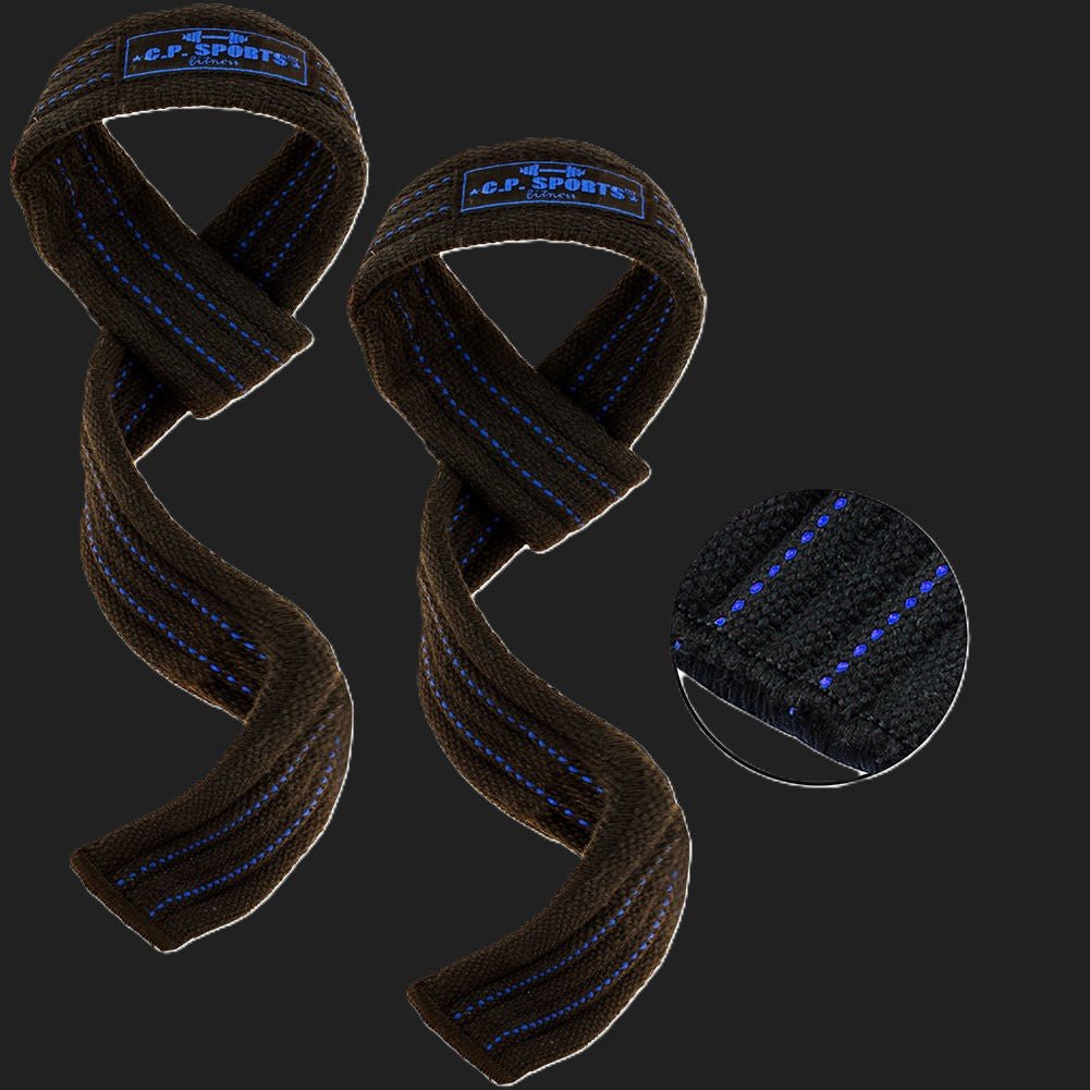 Zughilfen Klassik - Blau Stripes - Die genialen Grip Straps - MG Sports Company - Shop Deutschland Noodosz